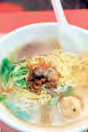 7.台湾名物料理、担仔麺(タンツーメン)はさっばりとクセがなく美味しい。1杯NT$50