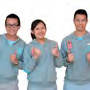 6.スタッフはリラックスウエアで登場。日本語スタッフも常駐している Just Sleep