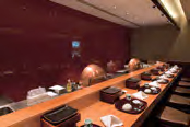 8.寿司カウンターや鉄板焼きコーナーも併設しており、店内はかなり広い The Okura Prestige Taipei