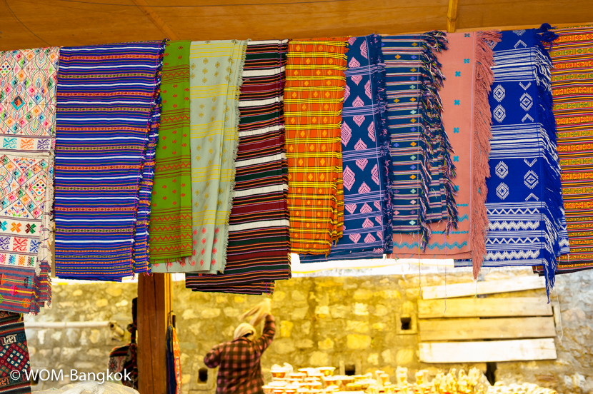 ブータンの織物 