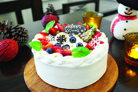 コランのヘルシークリスマスケーキ バンコクフリーペーパー Wom Bangkok
