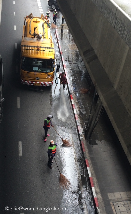 路肩掃除