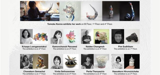 サイアム髙島屋で【The Art Walk Exhibition By Tomoko Konno x Thai Artists】 開催！