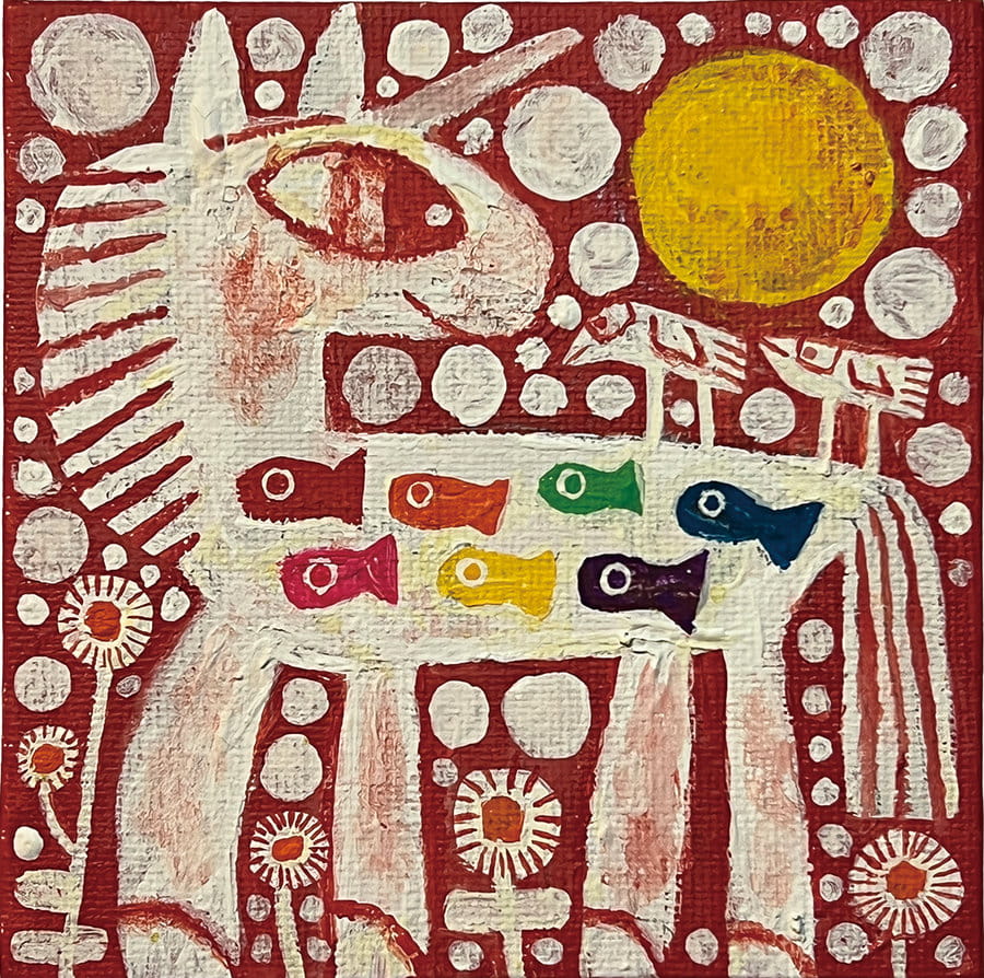 あべきょうこの楽しいバンコク生活「赤い馬」